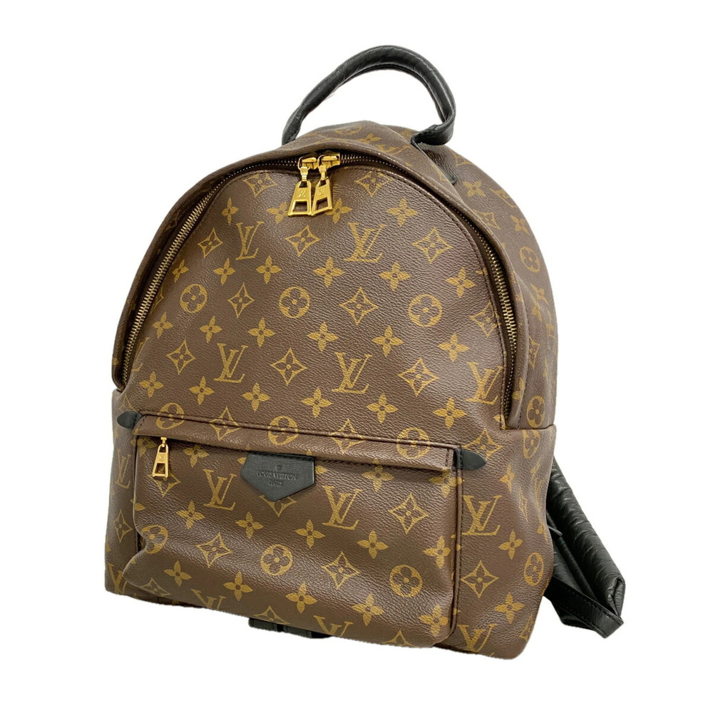 Louis Vuitton Monogram Palm Springs Backpack MM M44874 Brown Women's Bag/Back...
